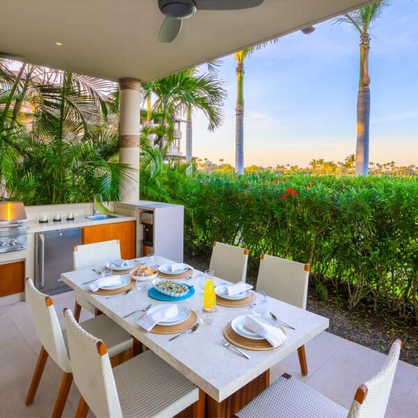 BBQ grill / dining table